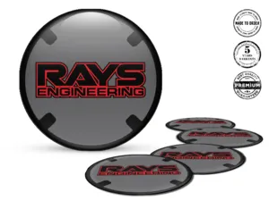 Rays Adesivi Cupola Custom Etichette Ruota Pregiate